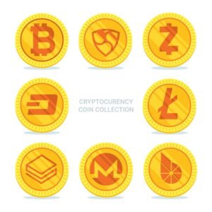 collection-six-golden-cryptocurrency-coins_23-2147792018